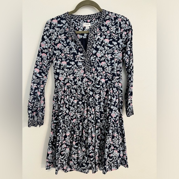 J.Crew Floral Dress XXS - Picture 1 of 3